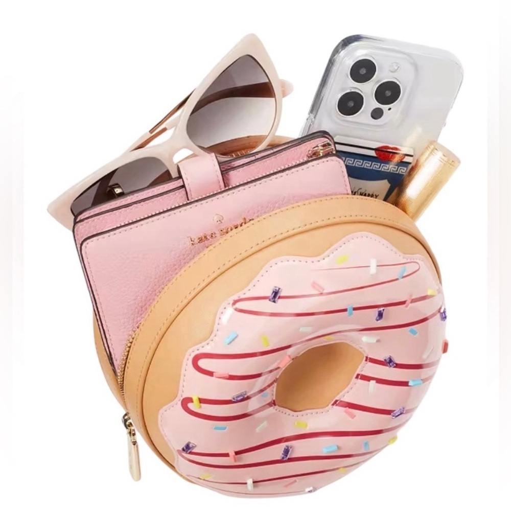 NWT Kate Spade Coffee Break 3 D purse & Card Holder ;set regular $558 ; 2 pieces - Picture 5 of 11